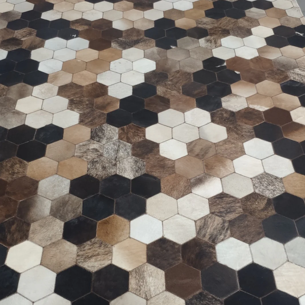Art Modern Decorative Natural Cowhide Carpet