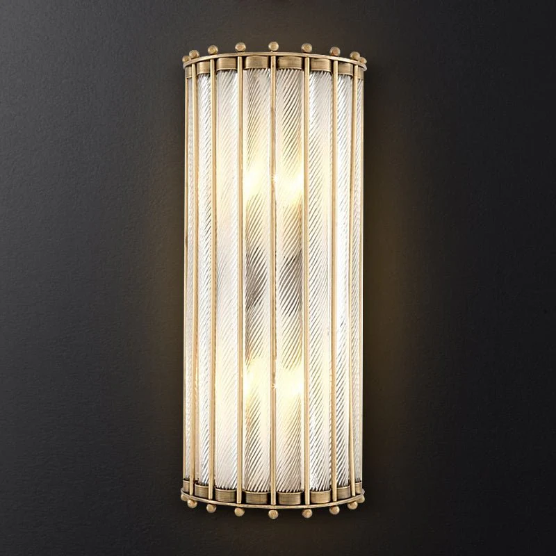 Luxury Glass Wall Lamp in Splendour Style, Living Room, Bedroom