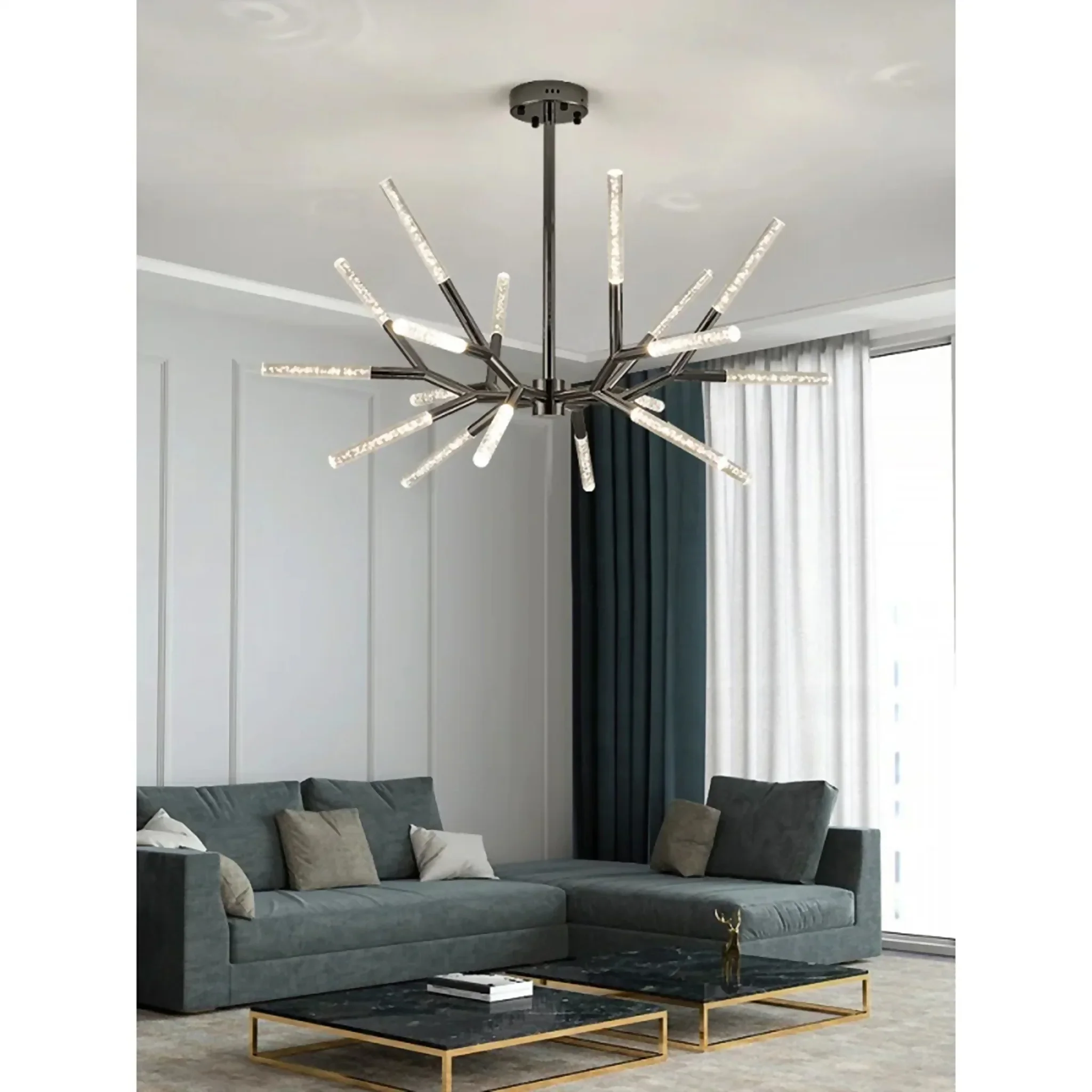 Aliano | Creative Tree Branches Design Bubble Crystal Chandelier