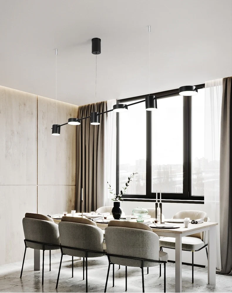 Seranon Minimalistic Black/Gold Pendant Lamp