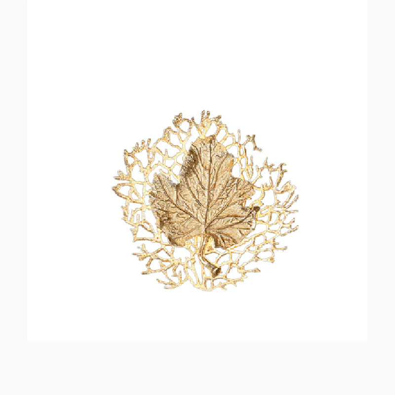 Luxury Wall Lamp in the Shape of the Leaf, Living Room, Bedroom
