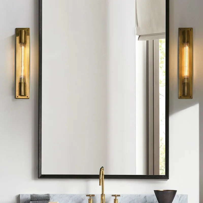 Modern Wall Lamp in American Minimalistic Style, Bathroom, Bedroom