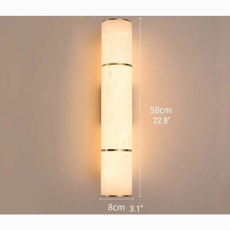 Creative Marble Wall Lamp in Fashionable Style, Living Room, Bedroom