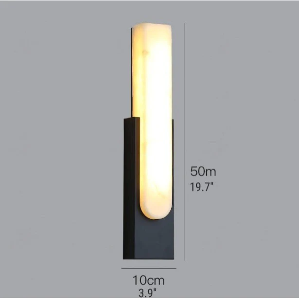 Modern Marble Wall Lamp in Nordic Style for Living Room, Bedroom