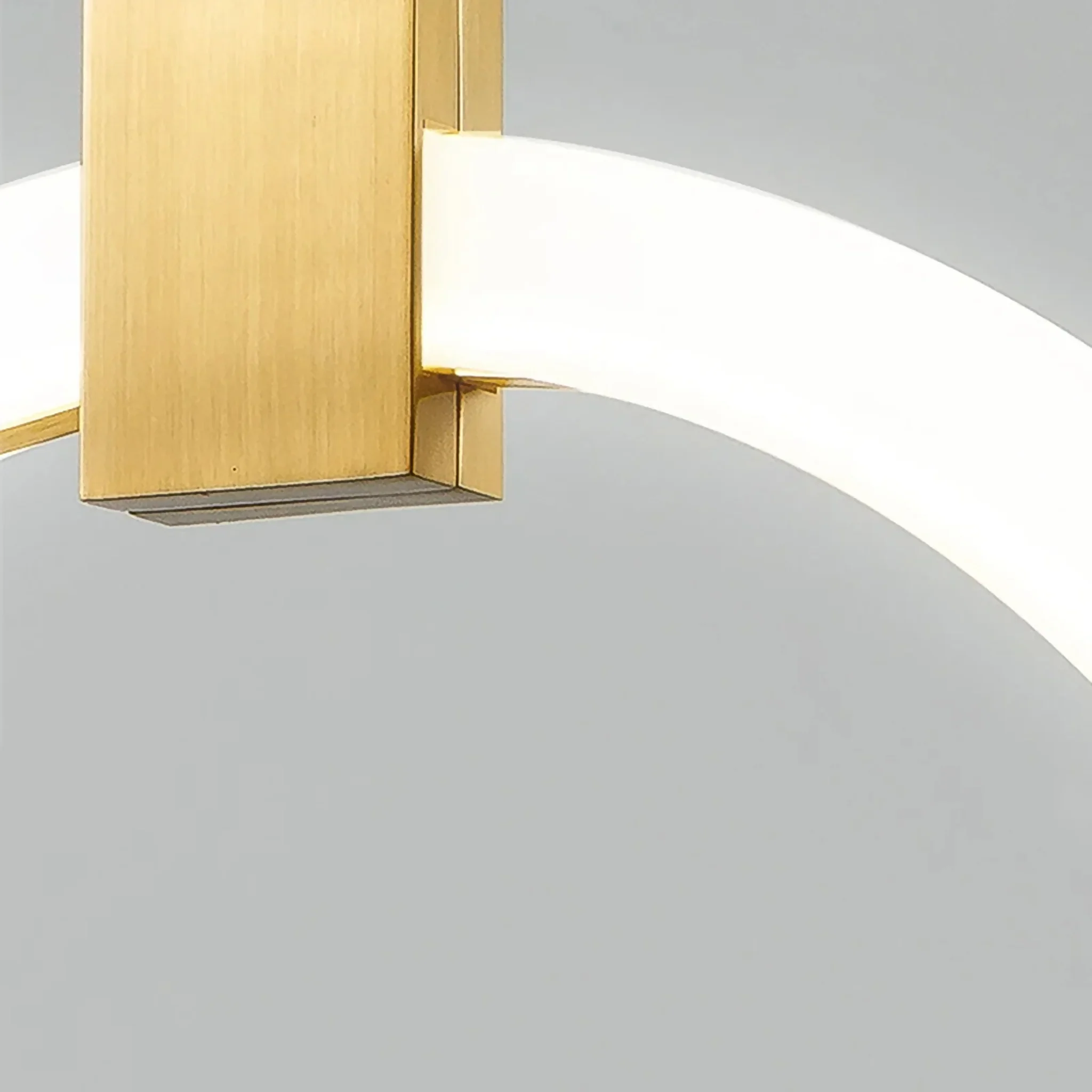 Acquasparta | Luxury Modern Pendant Gold Rings Chandelier