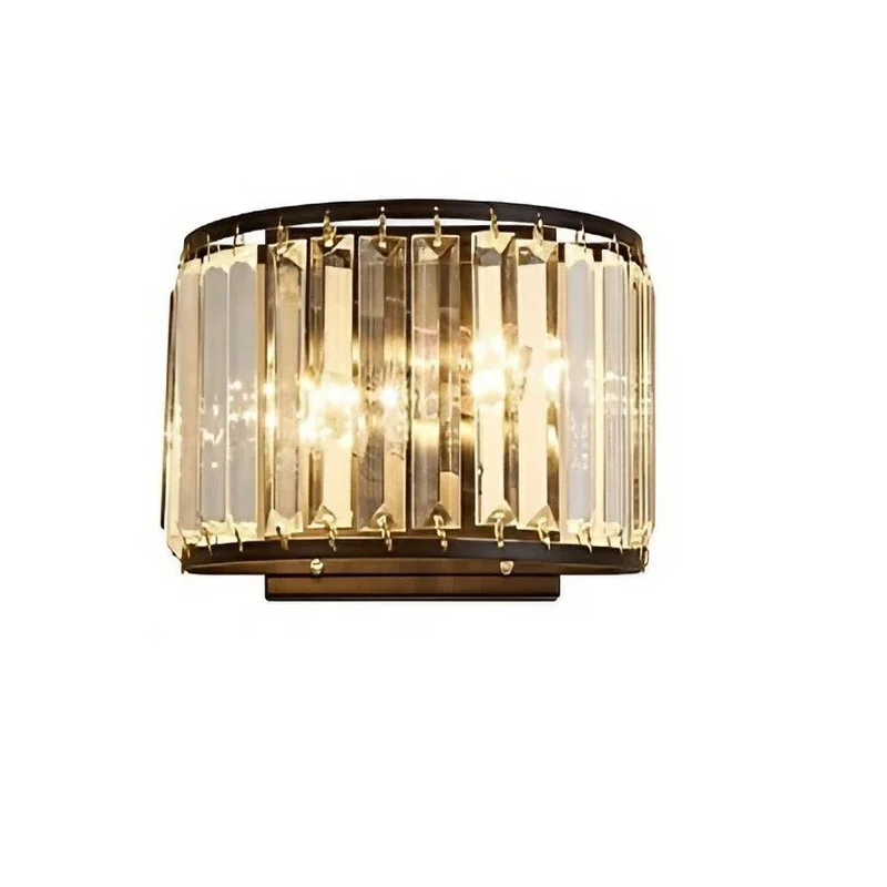 Luxury Crystal Wall Lamp in American Style for Living room, Bedroom