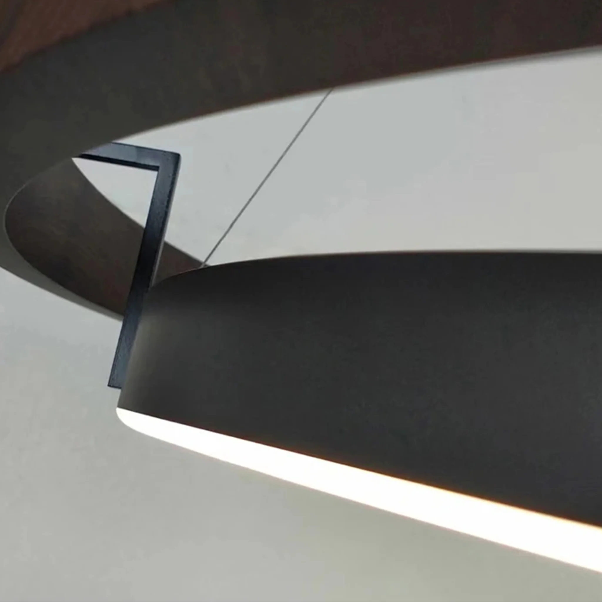 Sion | Modern Minimalistic Aluminium Drum Chandelier