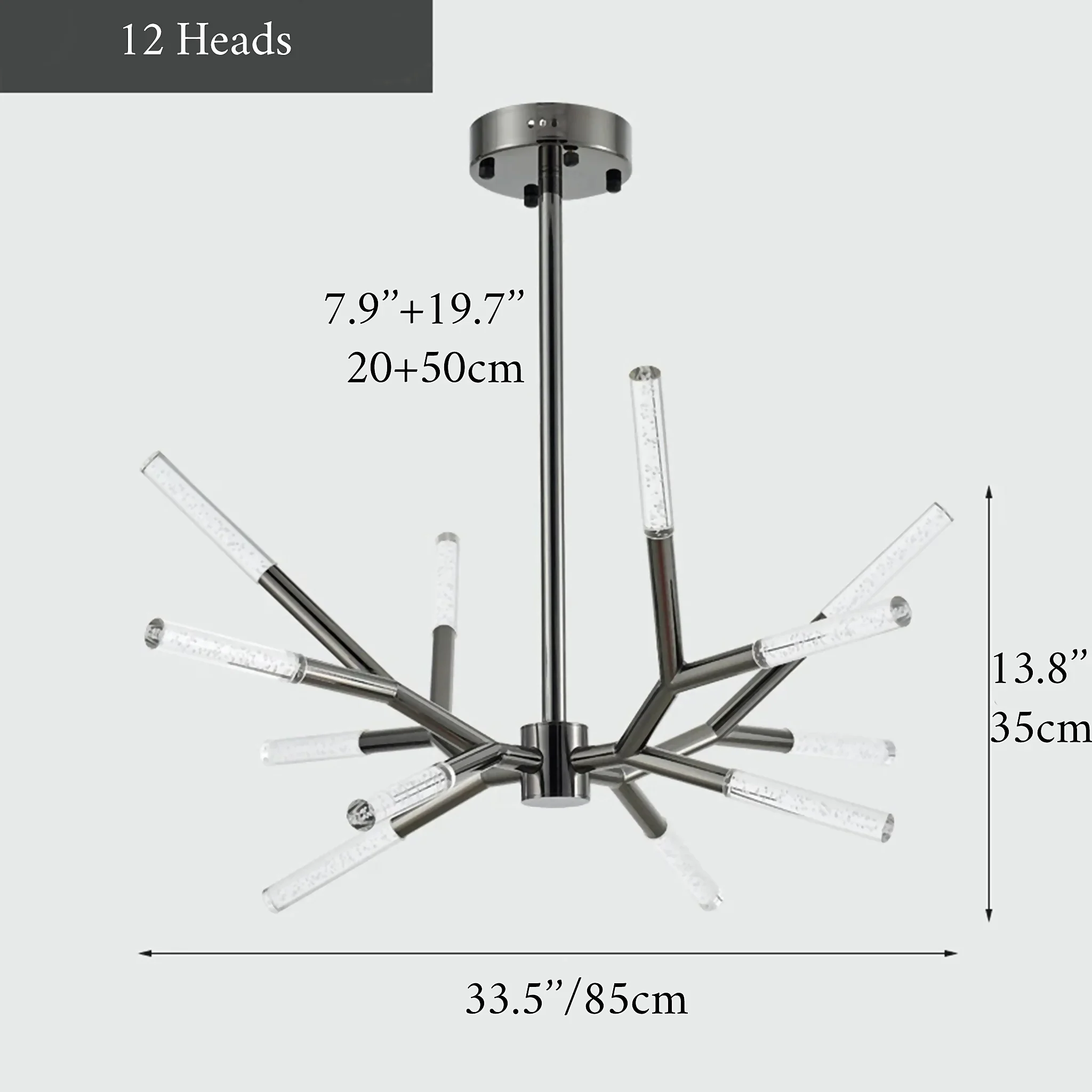 Aliano | Creative Tree Branches Design Bubble Crystal Chandelier