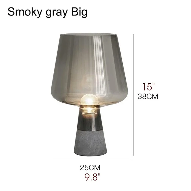 Greifensee | Modern Glass Night Lamp in a Nordic Style