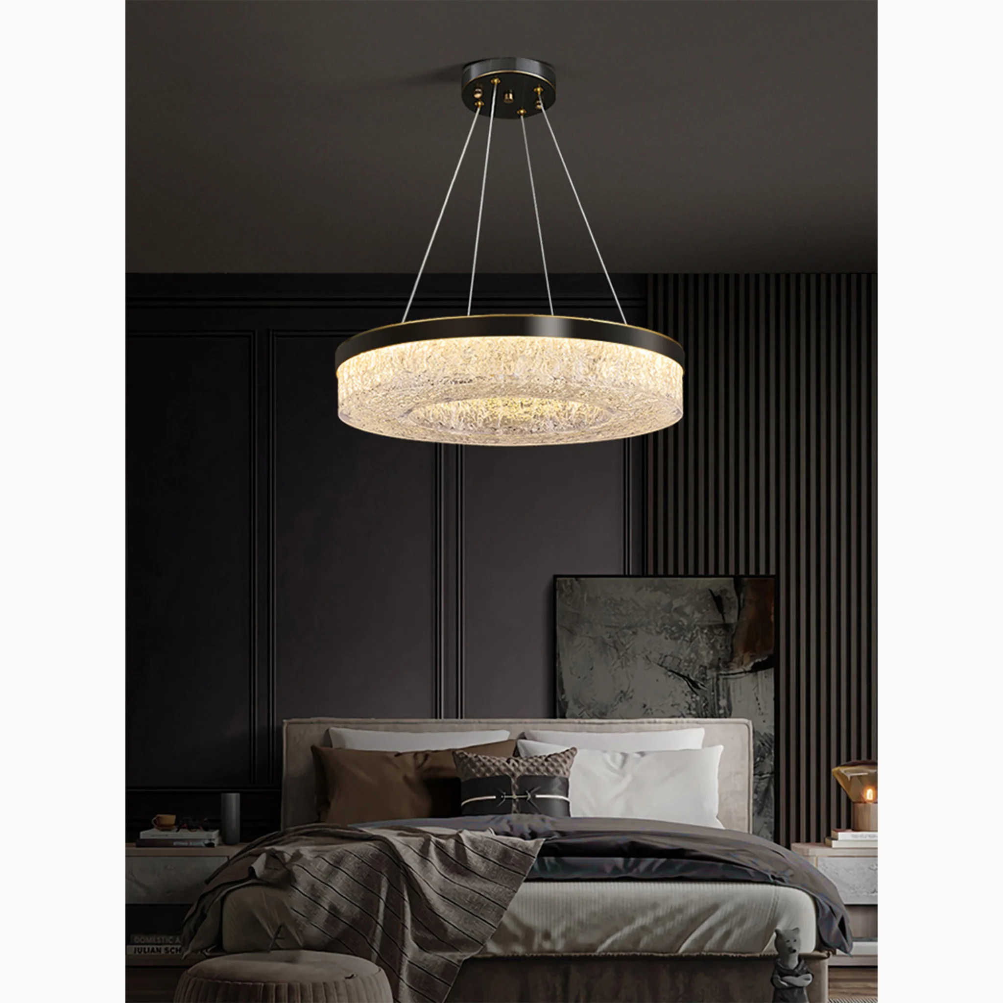 Selzach | Elegant Drum LED Ceiling Chandelier