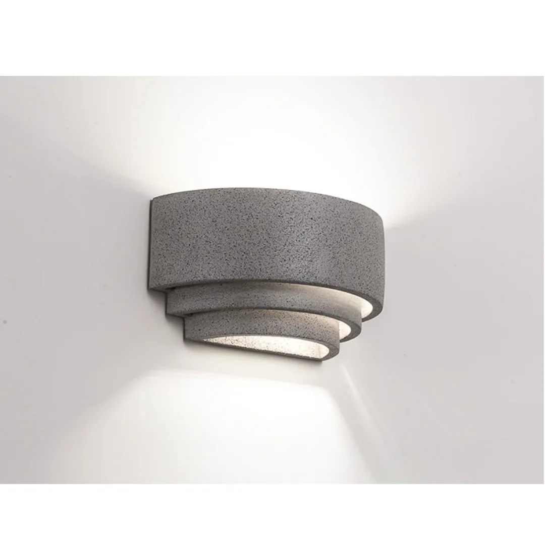 Wabi-Sabi Outdoor Wall Light - Sandstone Serenity Glow