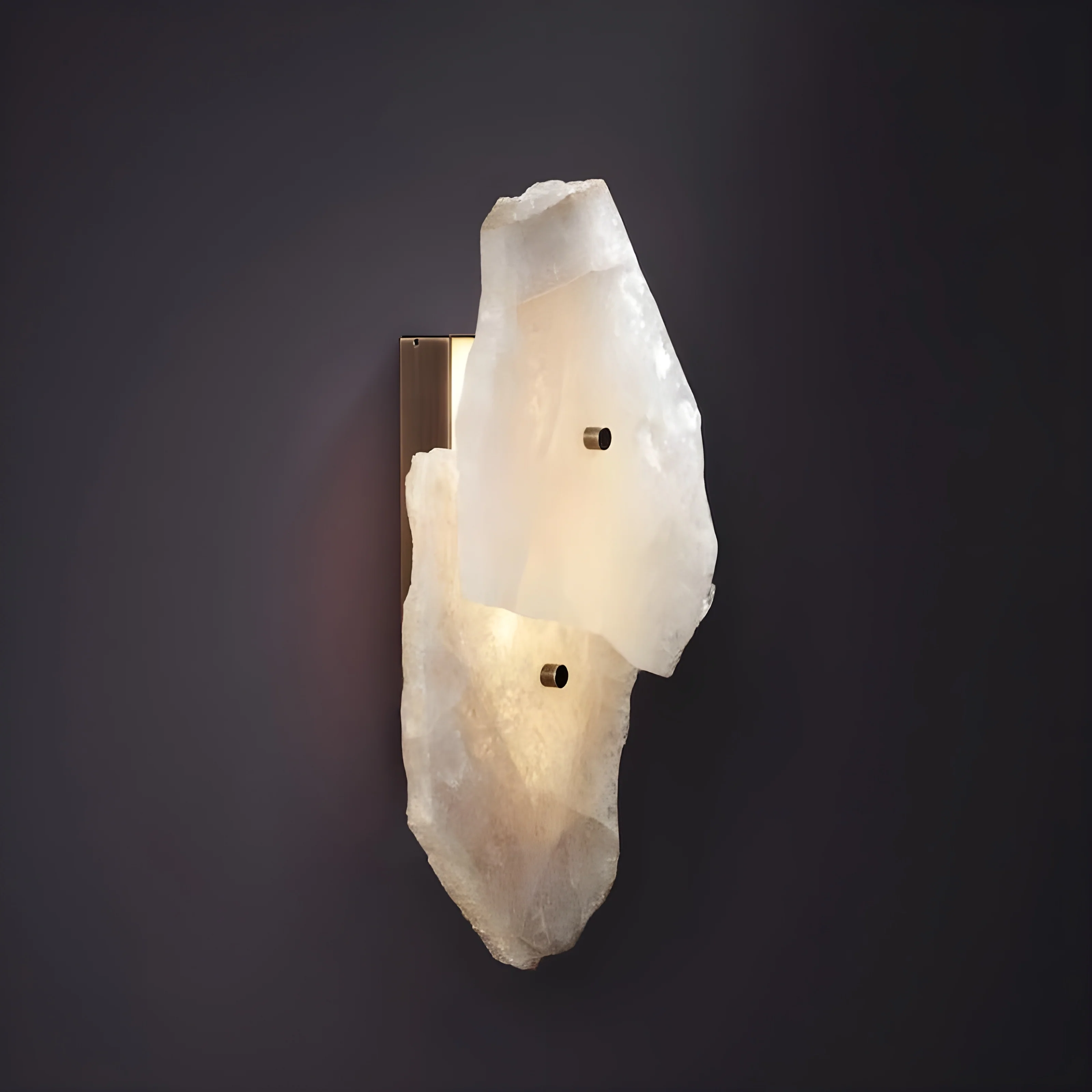 Modern Creative Natural Marble Bedside Wall Lamp
