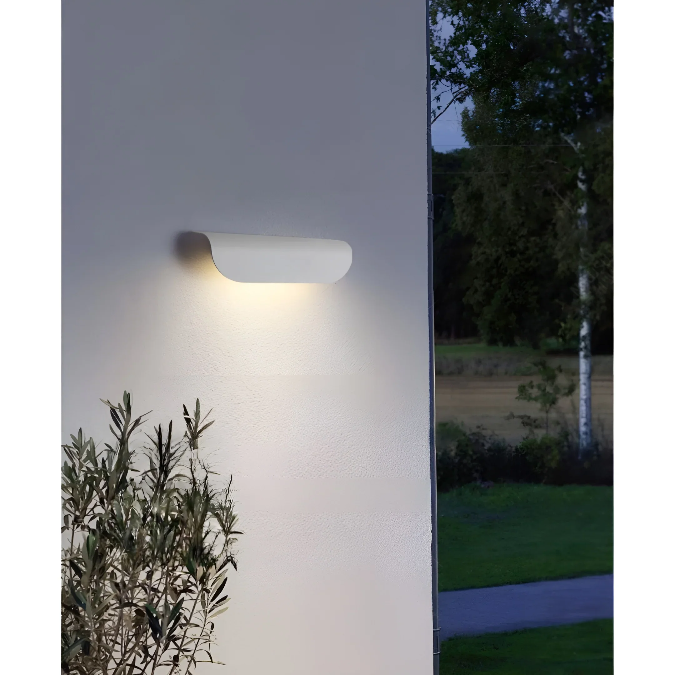 Outdoor LED Wall Light with Waterproof Design - Modern Exterior Lighting