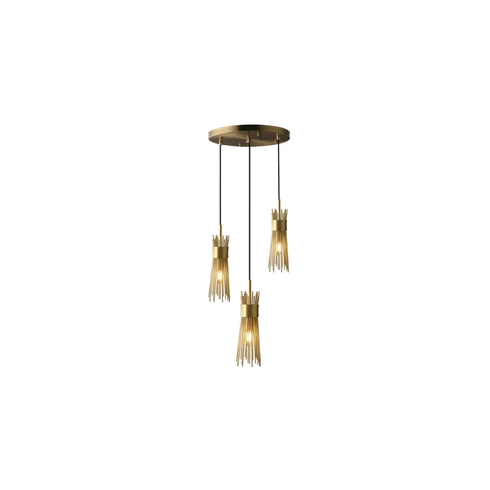 Vanguard Aged Brass Contemporary Chandelier for Stylish Spaces