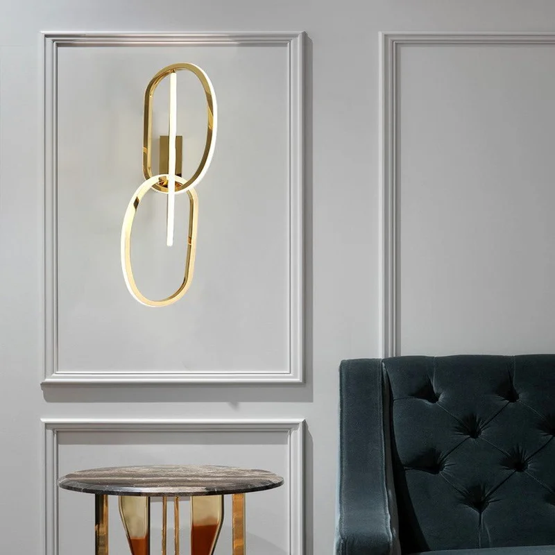 Luxury Wall Lamp in American Style for Living Room, Bedroom