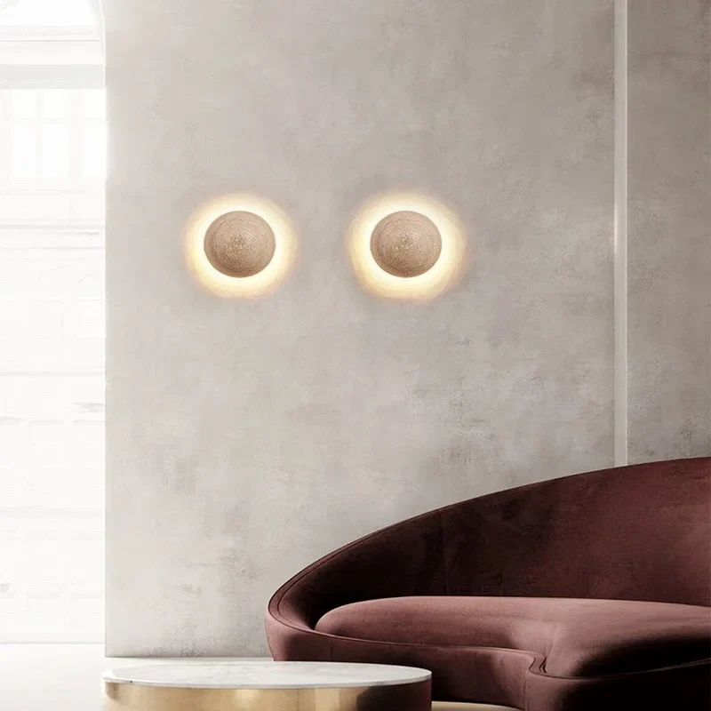 Modern Wall Lamp in the Semicircular Shape for Living Room, Bedroom