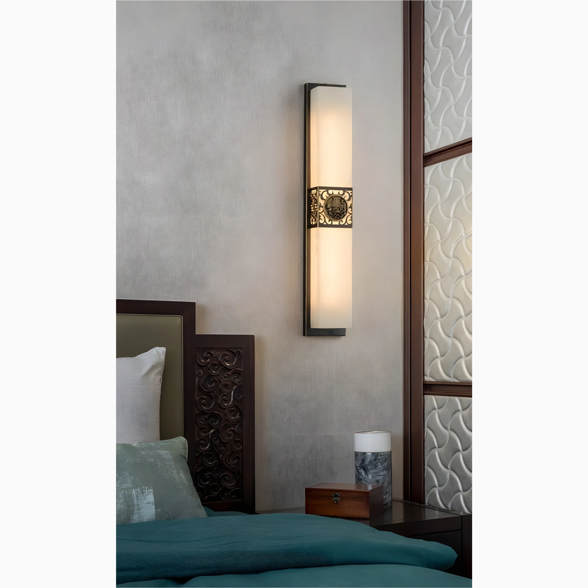 Maloja | Wall Lamp in Royal Chinese Style for Bedroom