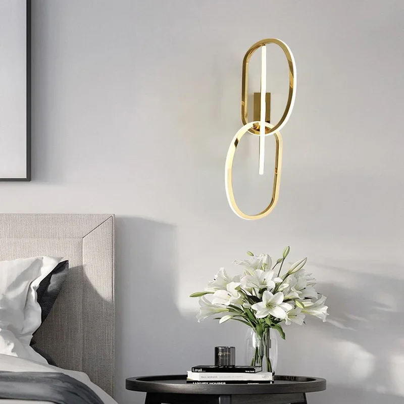 Luxury Wall Lamp in American Style for Living Room, Bedroom