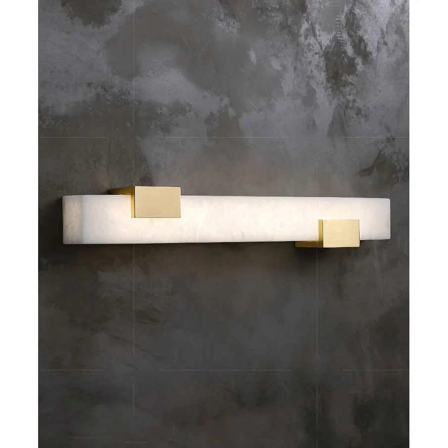 Luxury Marble Wall Lamp in the Futuristic Style, Living Room, Bedroom