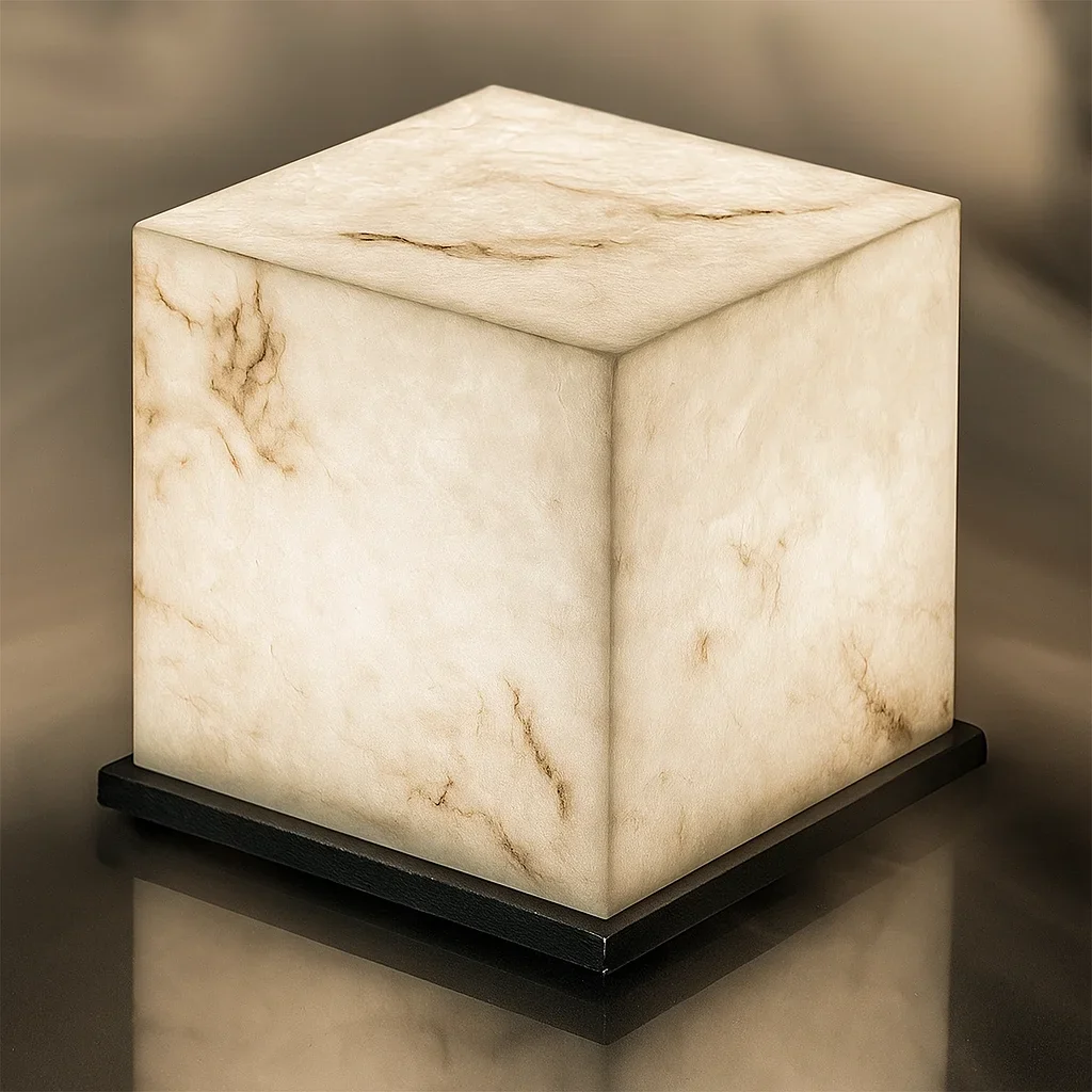Waterproof Marble-Effect Outdoor Floor Light for Garden, Patio, Villa Landscape