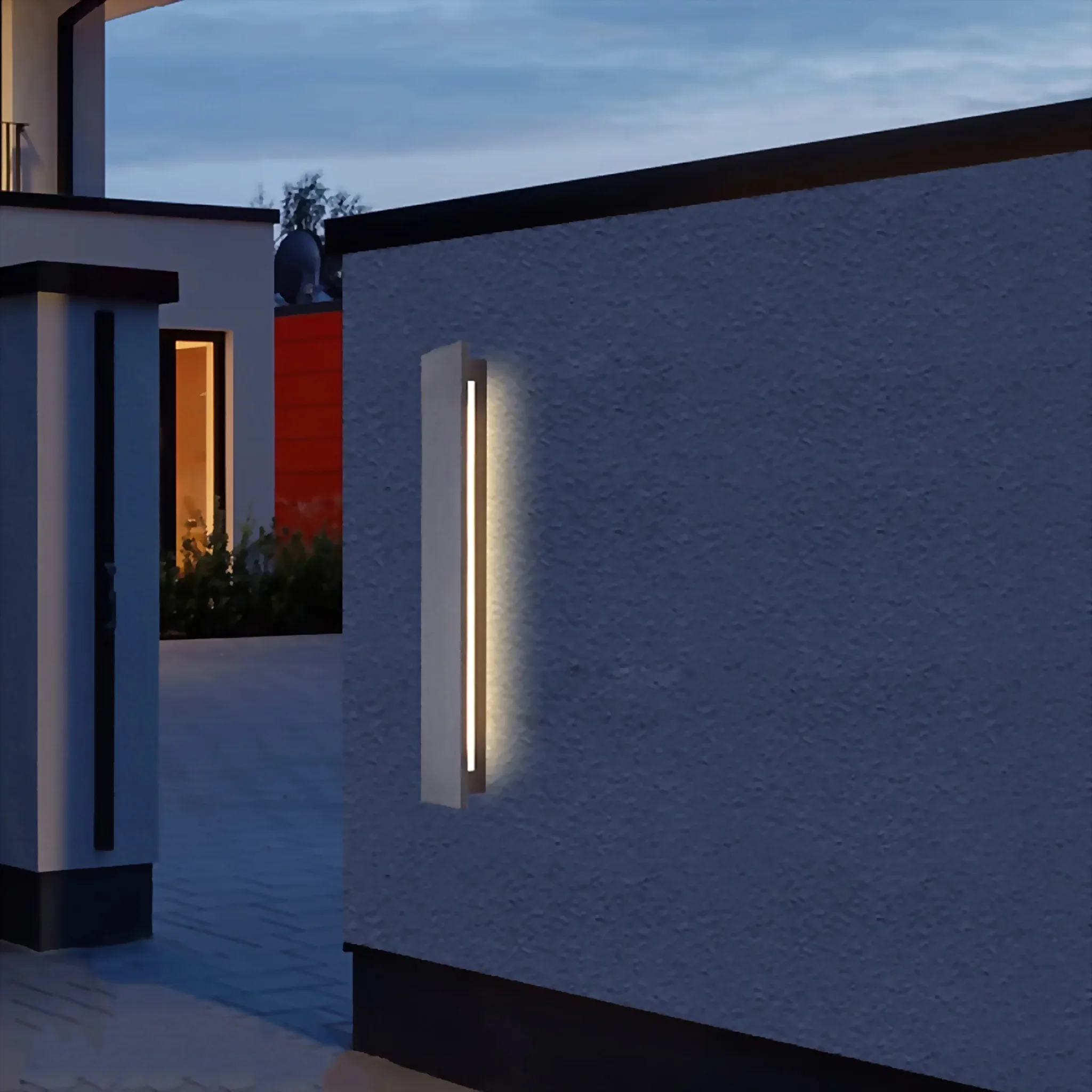 Alice Superiore | Modern Waterproof Outdoor Wall Sconce