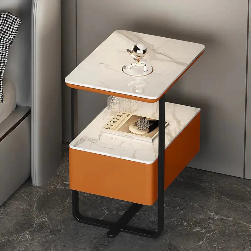 Modern Solid Wood Bedside Table Bedroom