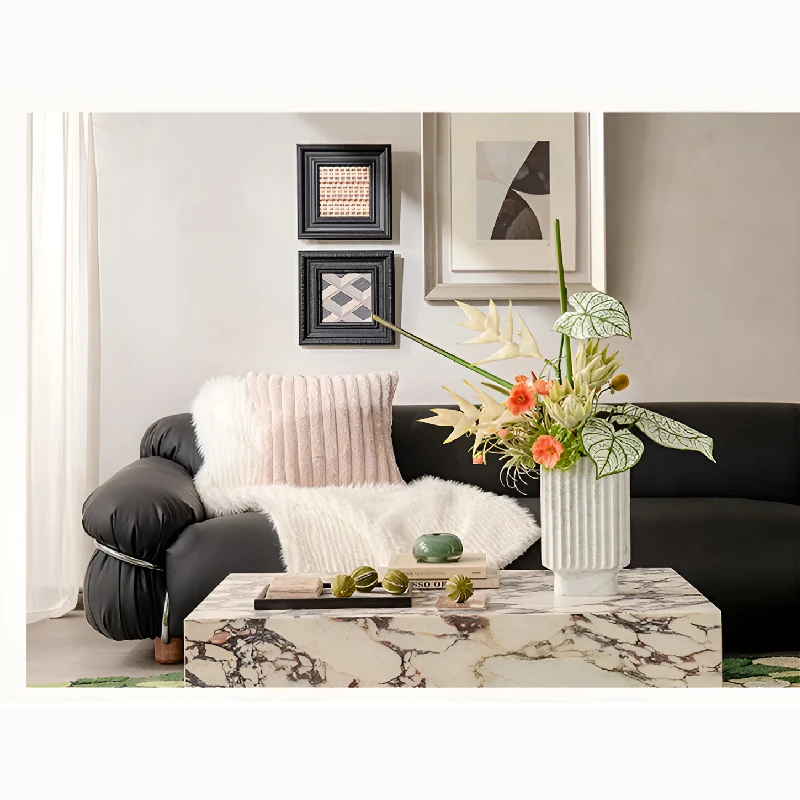 Minimalist Modern Marble Flower Vase For Home