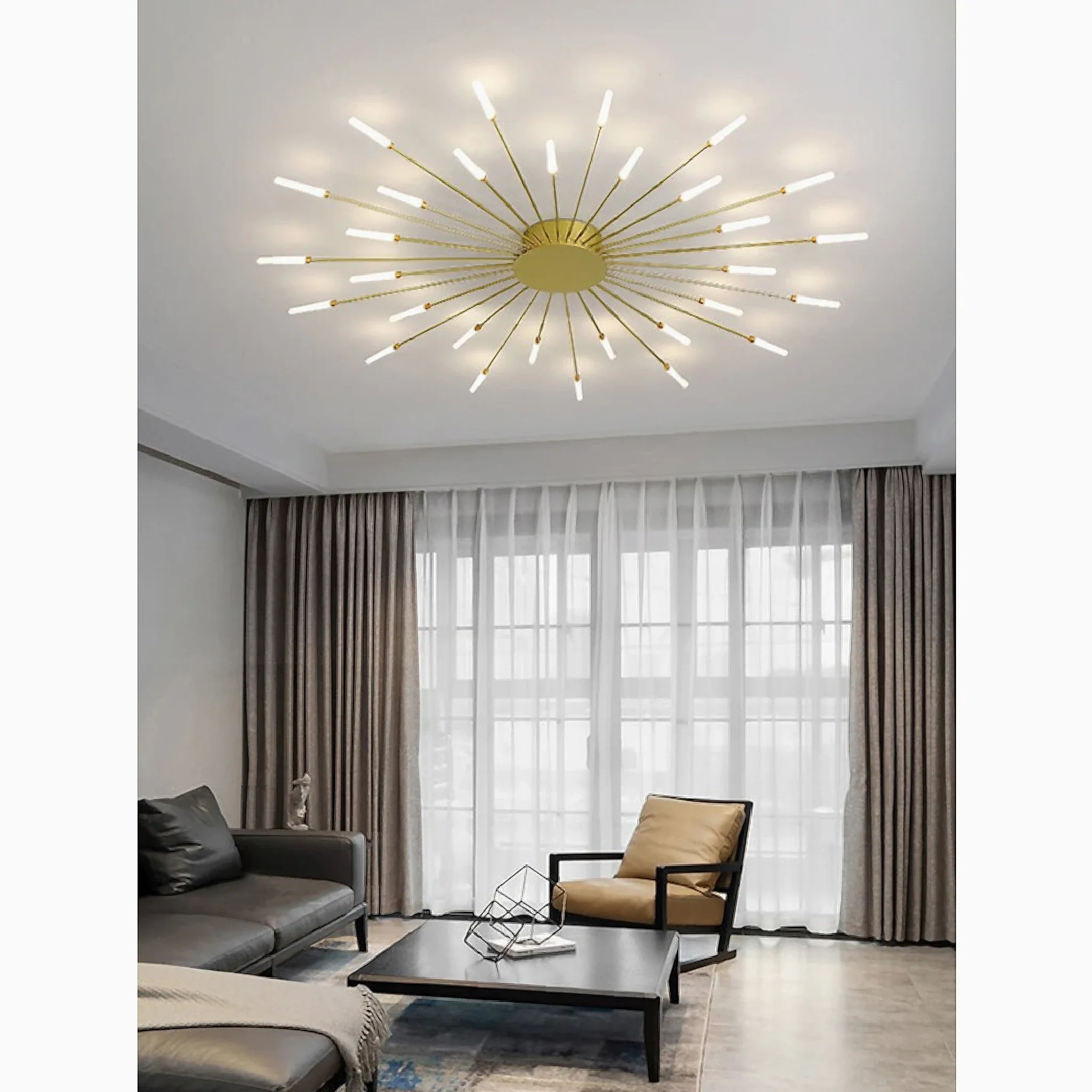 Brugg | Modern LED Dandelion Ceiling Light
