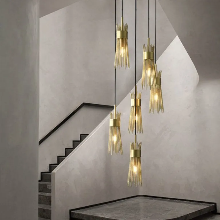 Vanguard Aged Brass Contemporary Chandelier for Stylish Spaces