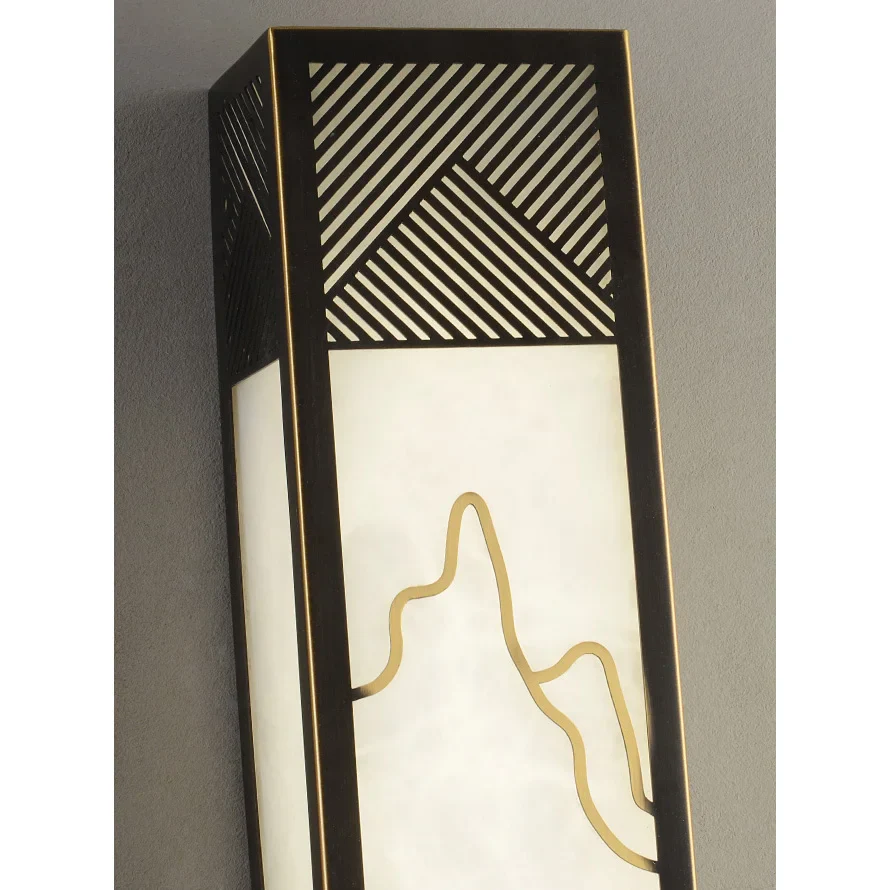 Modern Wall Lamp in New Japanese Style for Living Room, Bedroom