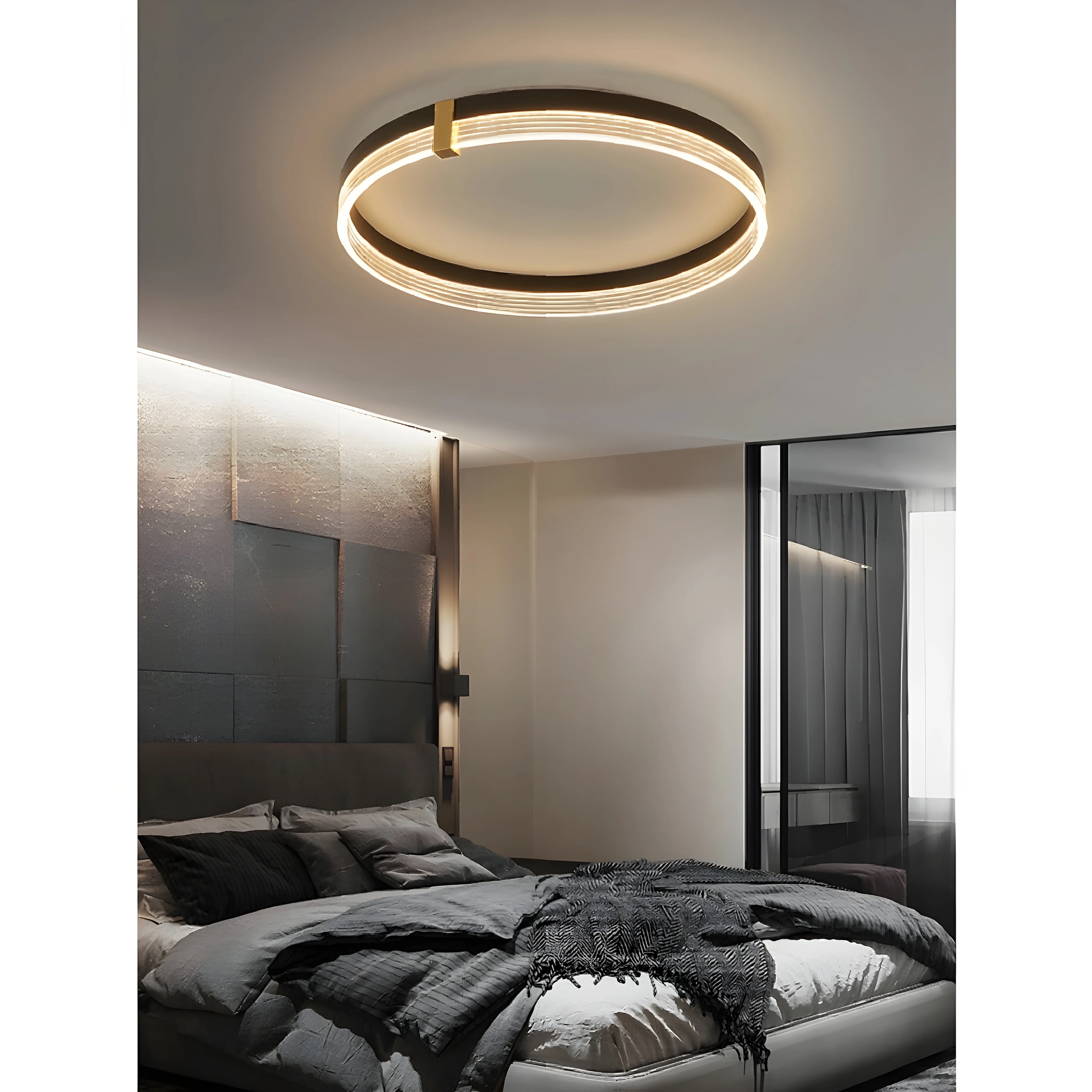 Wadenswil | Luxury Minimalistic LED Ceiling Lamp for Bedroom