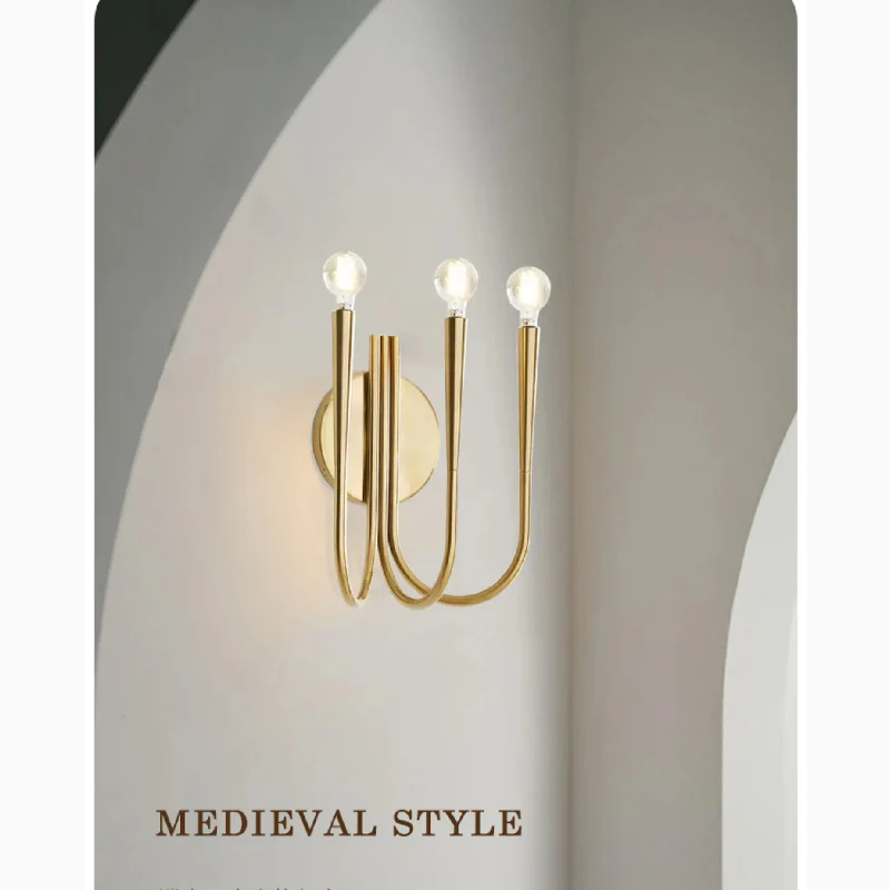Art-Deco LED Wall Sconce for Living Room