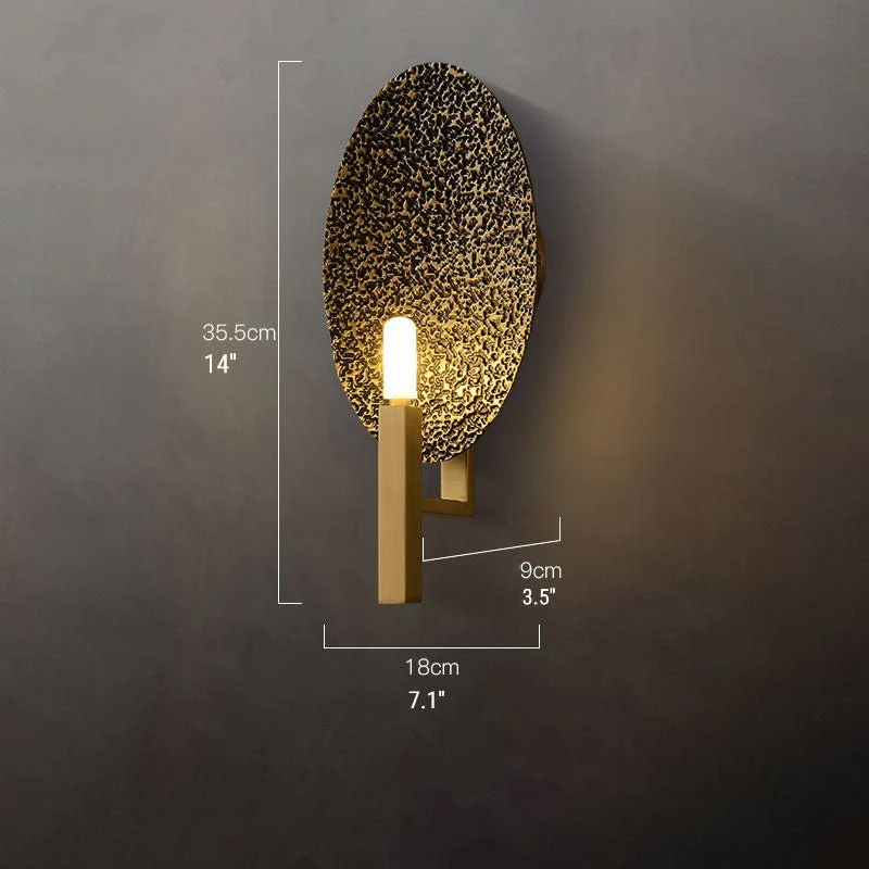 Creative Oval Wall Lamp for Living Room, Bedroom, Dining Room