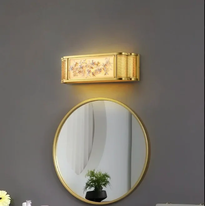 Luxury Wall Lamp in Classic Asian Style for Living Room, Bedroom