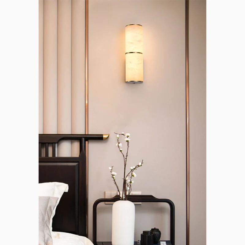 Creative Marble Wall Lamp in Fashionable Style, Living Room, Bedroom