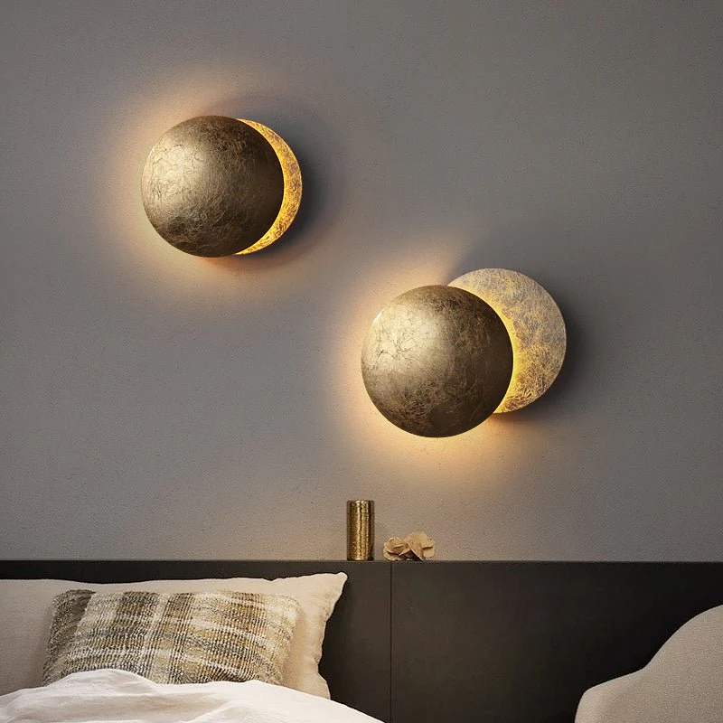 Creative Wall Lamp Solar Eclipse Style, Living Room, Bedroom