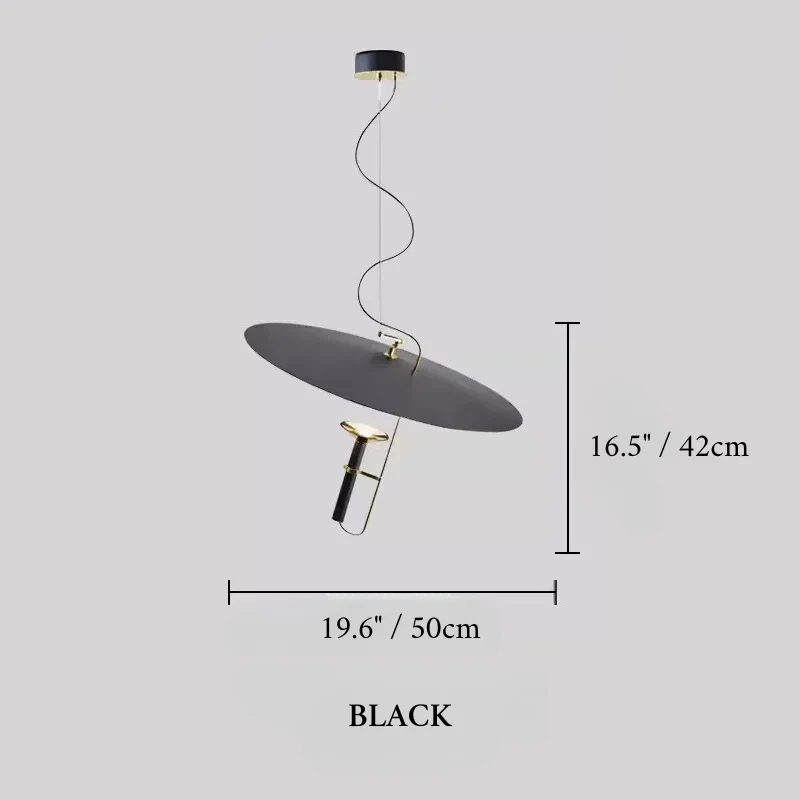 Art-Deco LED Pendant Lamp for Dining Room