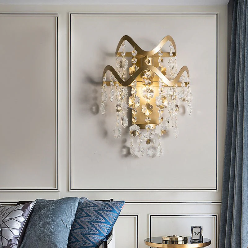 Luxury Wall Lamp in Artistic Style for Living Room, Bedroom