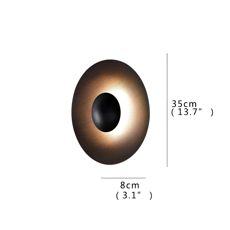 Modern Wall Lamp in Minimalistic Style for Living Room, Bedroom