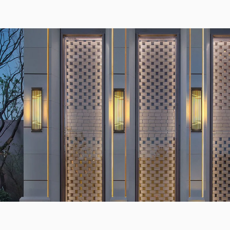 Modern Outdoor Wall Lamp in Chinese Style for Courtyard, Porch