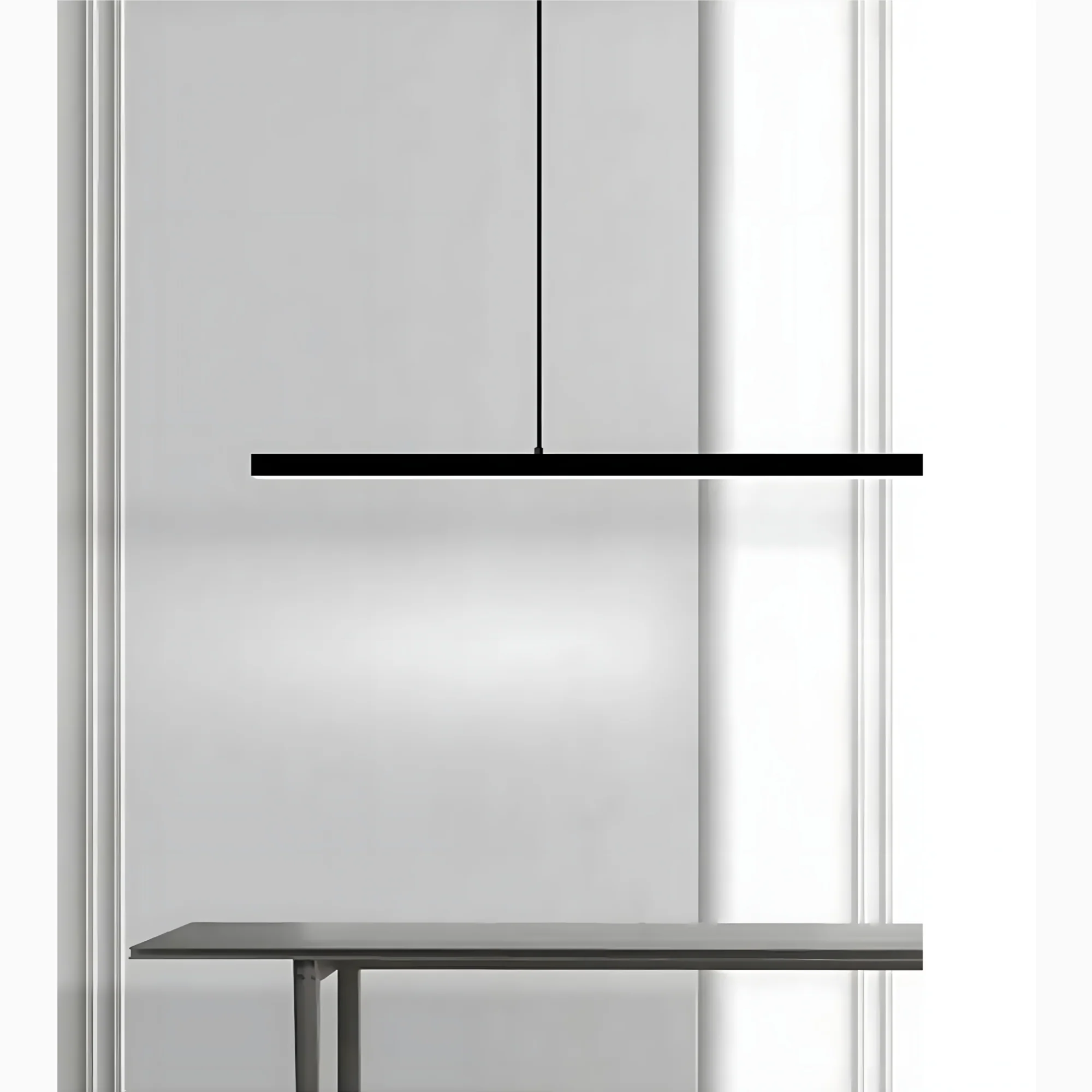 Romont | Simple Stylish Minimalistic Black Chandelier