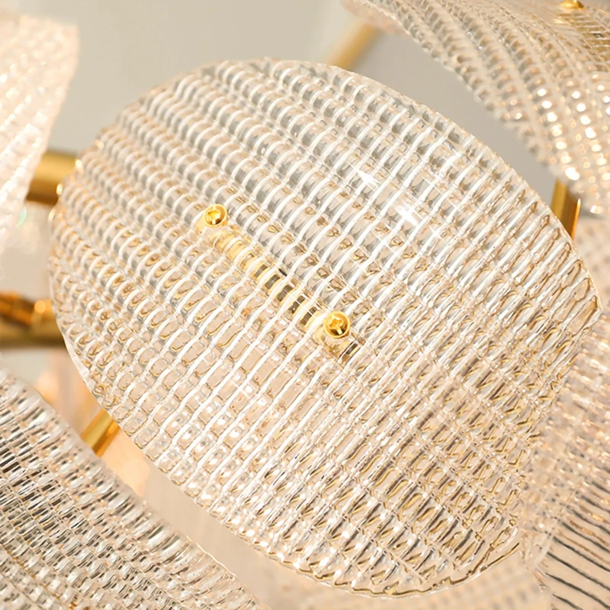 Ali | Luxury Creative Big Flower Shape Glass Chandelier