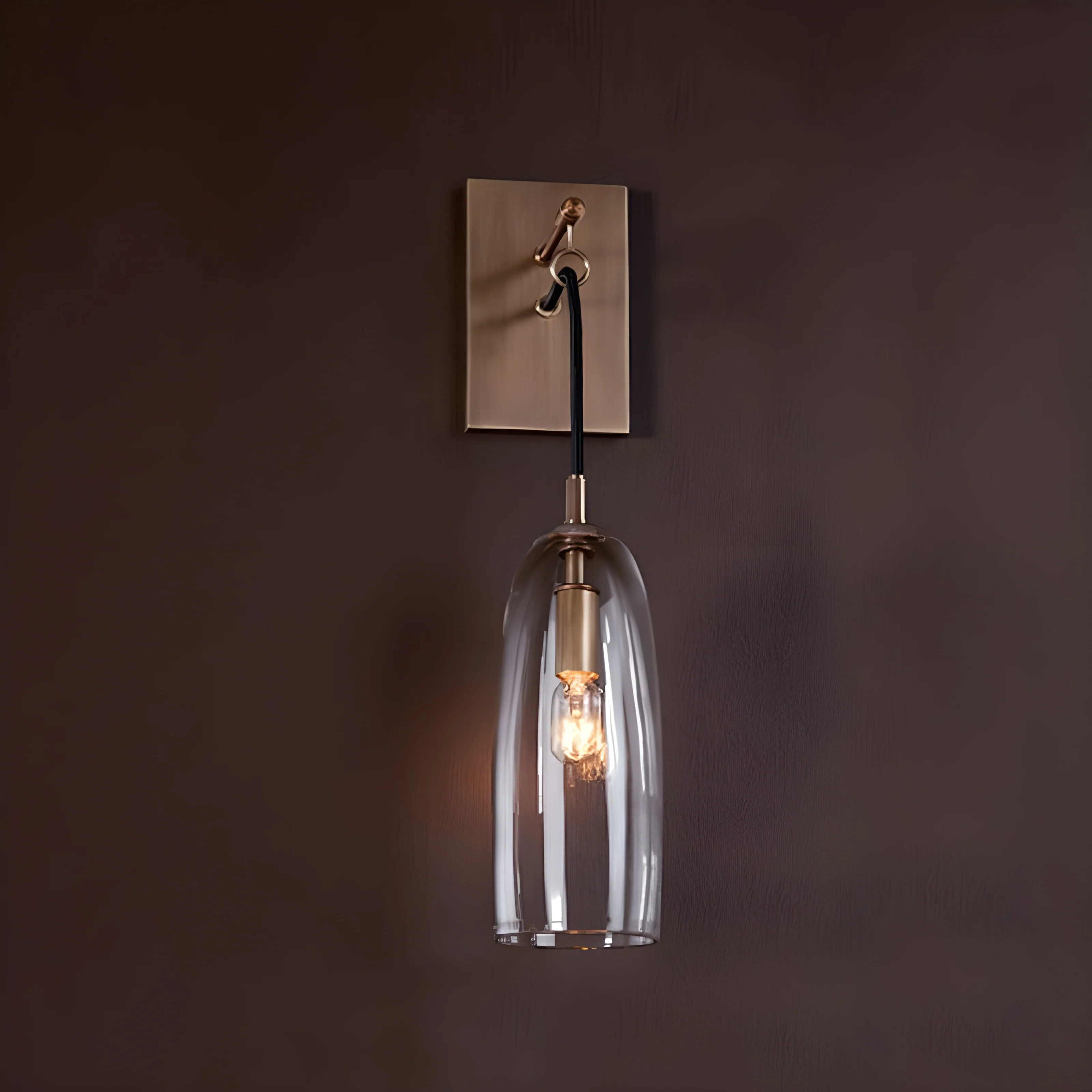 Creative Wall Lamp in American Retro Style for Living Room, Bedroom