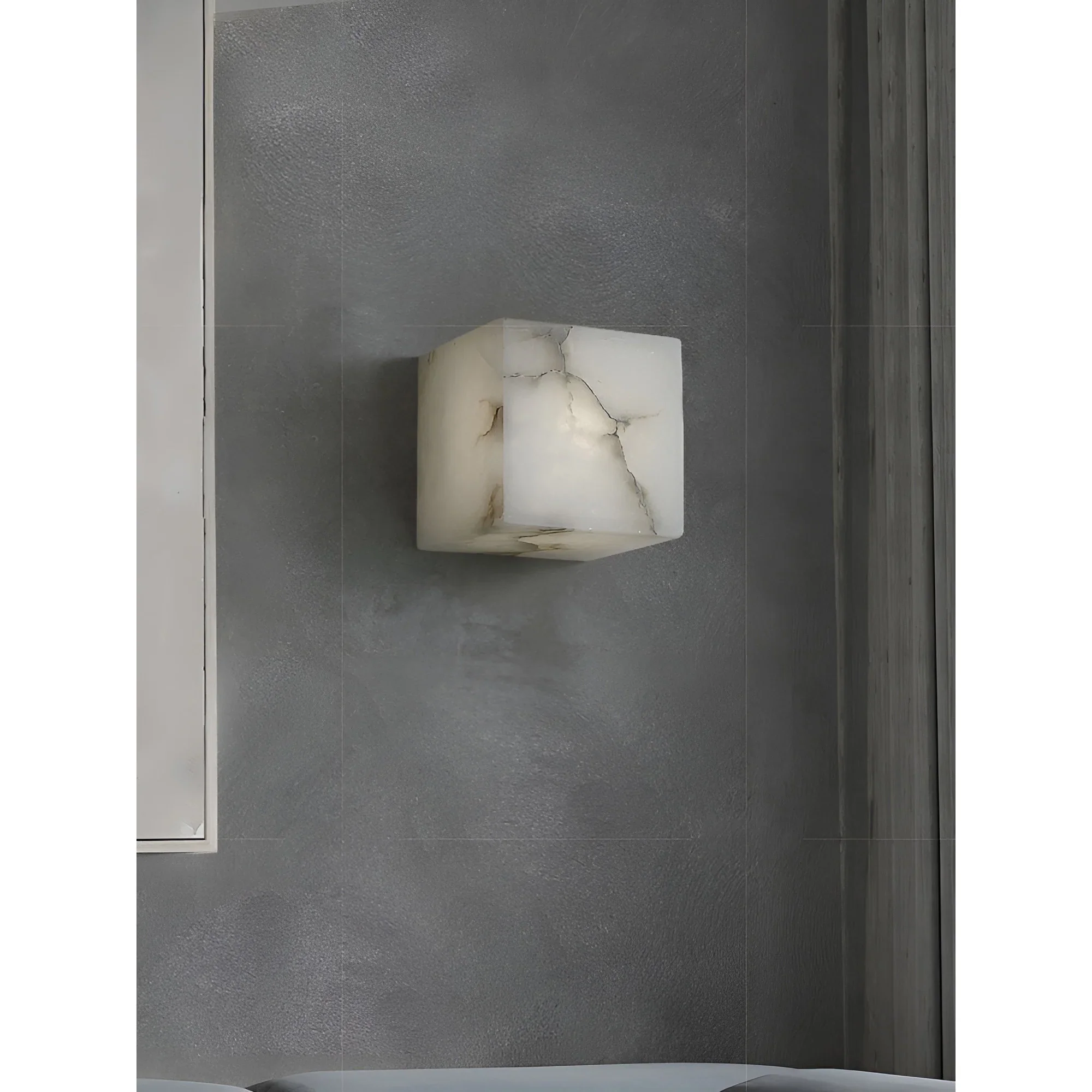 Modern Marble Wall Lamp in Designer Style for Living Room, Bedroom