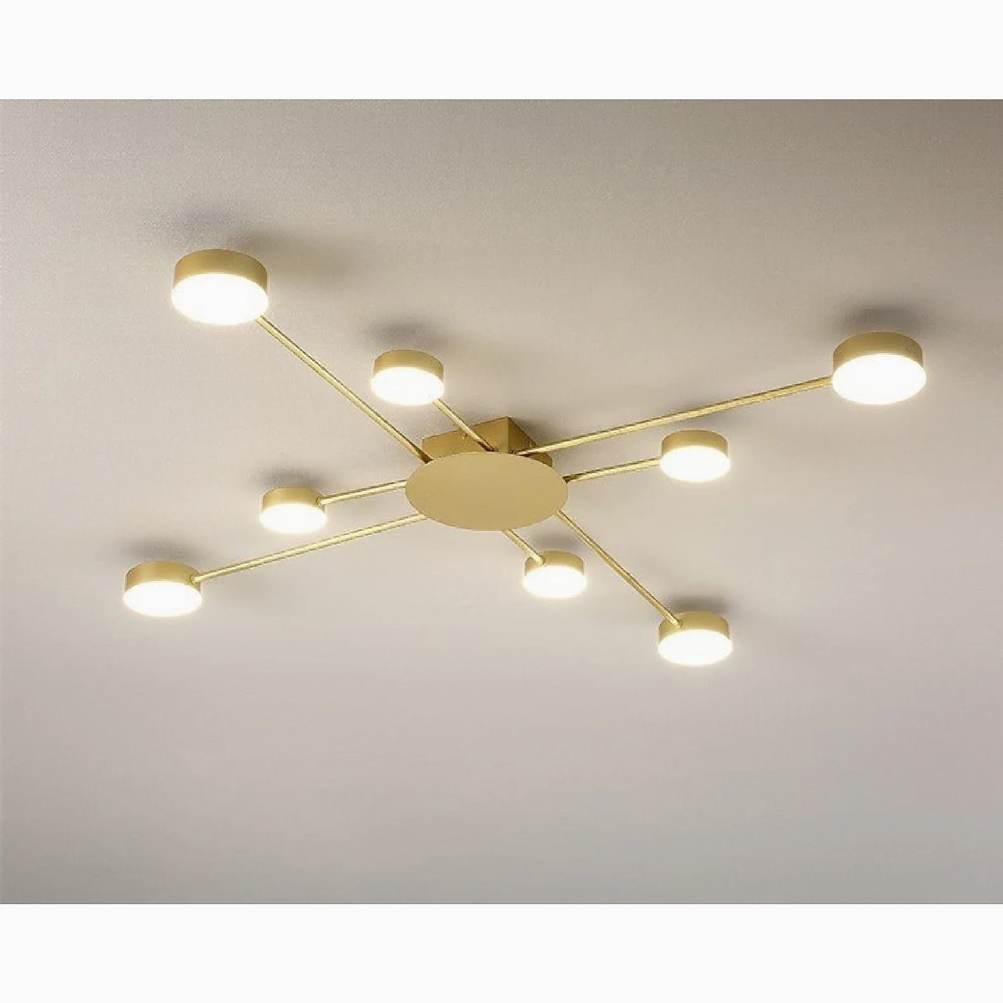 Carouge | Cruciform LED Ceiling Chandelier