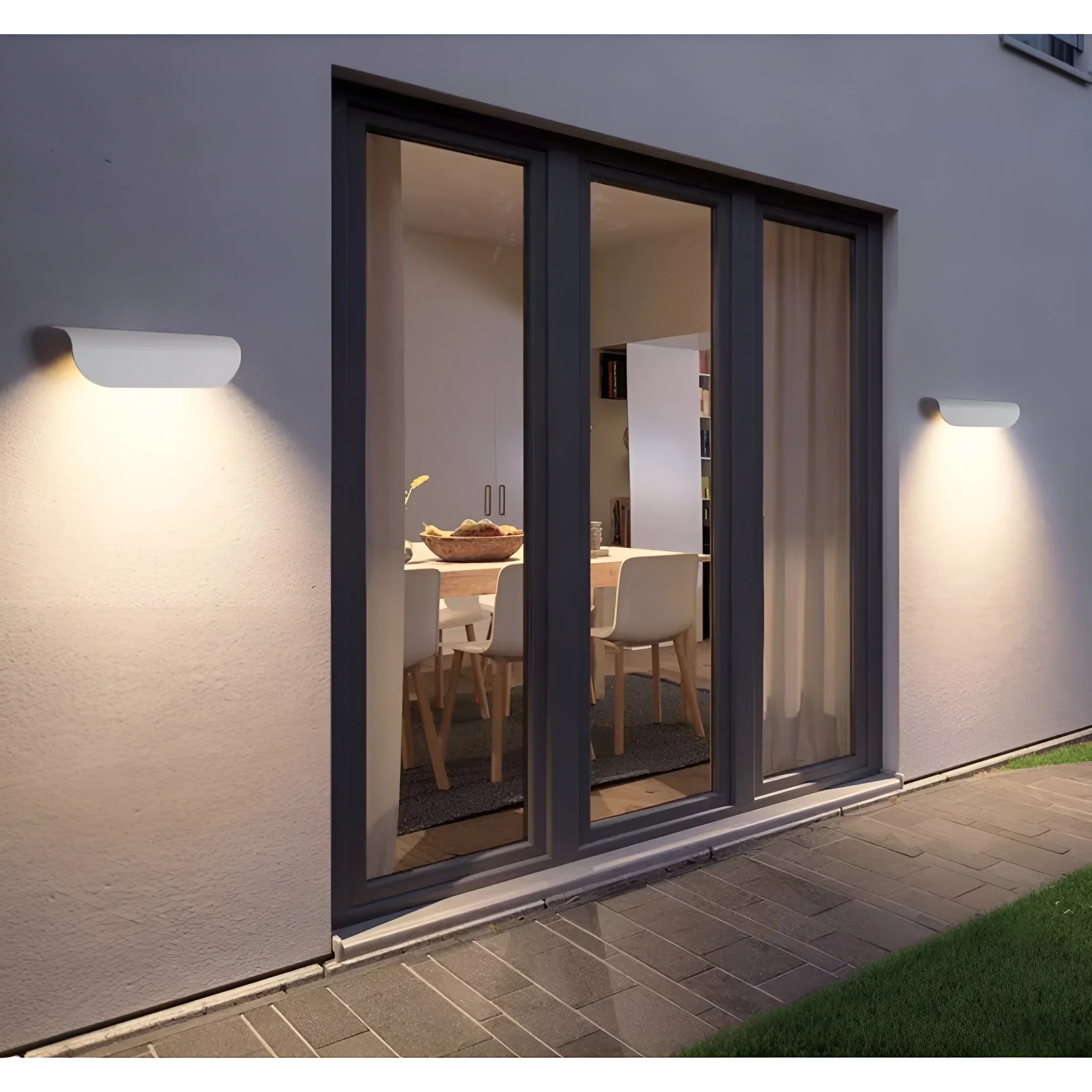 Outdoor LED Wall Light with Waterproof Design - Modern Exterior Lighting