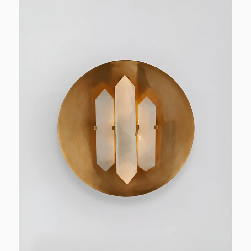 Creative Marble Wall Lamp in American Style for Bathroom, Balcony