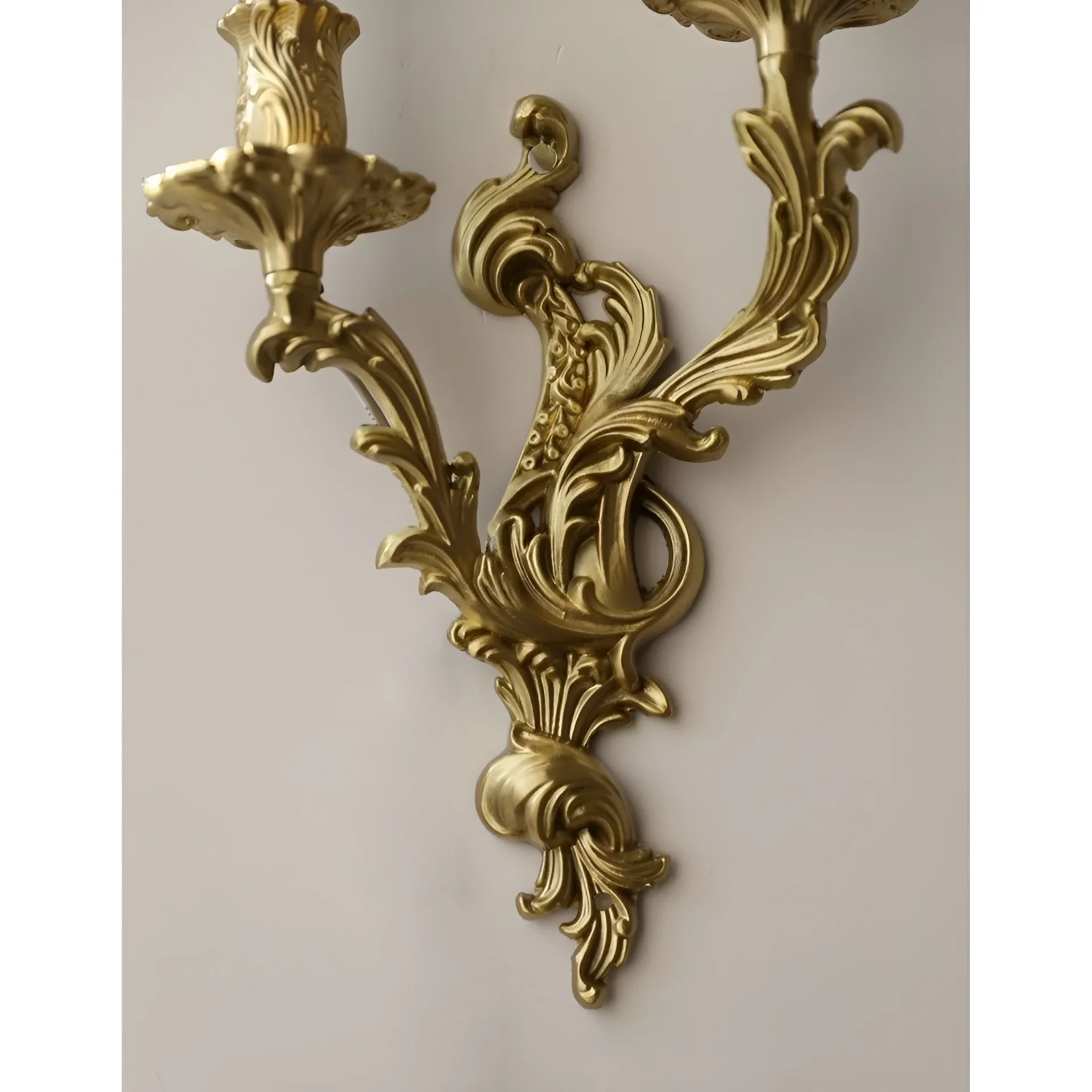 Luxury Wall Lamp in the Classic French Style, Living Room, Bedroom