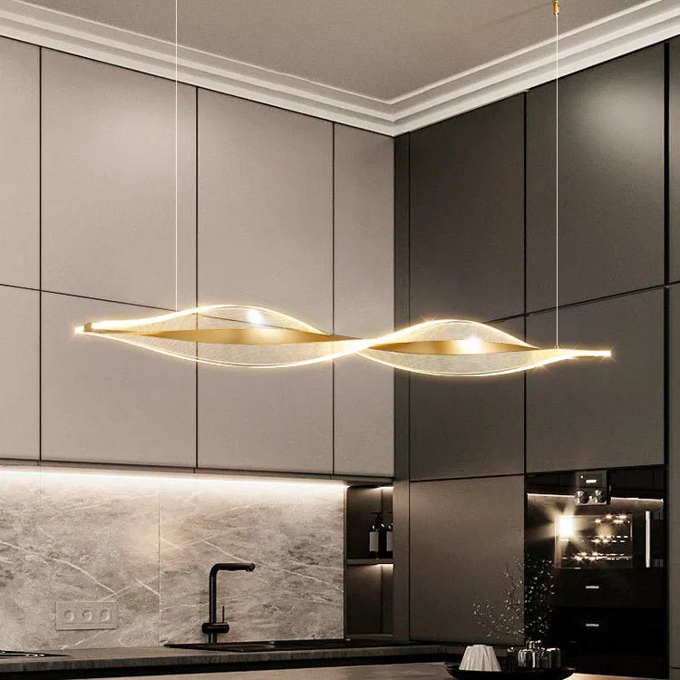 Burgenstock | Spiral Chandelier in a Nordic Style for Restaurant