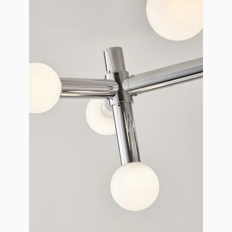 Alcobendas | Chandelier in the Shape of a Glass Ball in a Bauhaus Style for Living Room